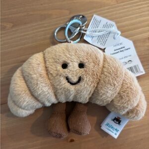 Jellycat Amusables Croissaint Bag Charm